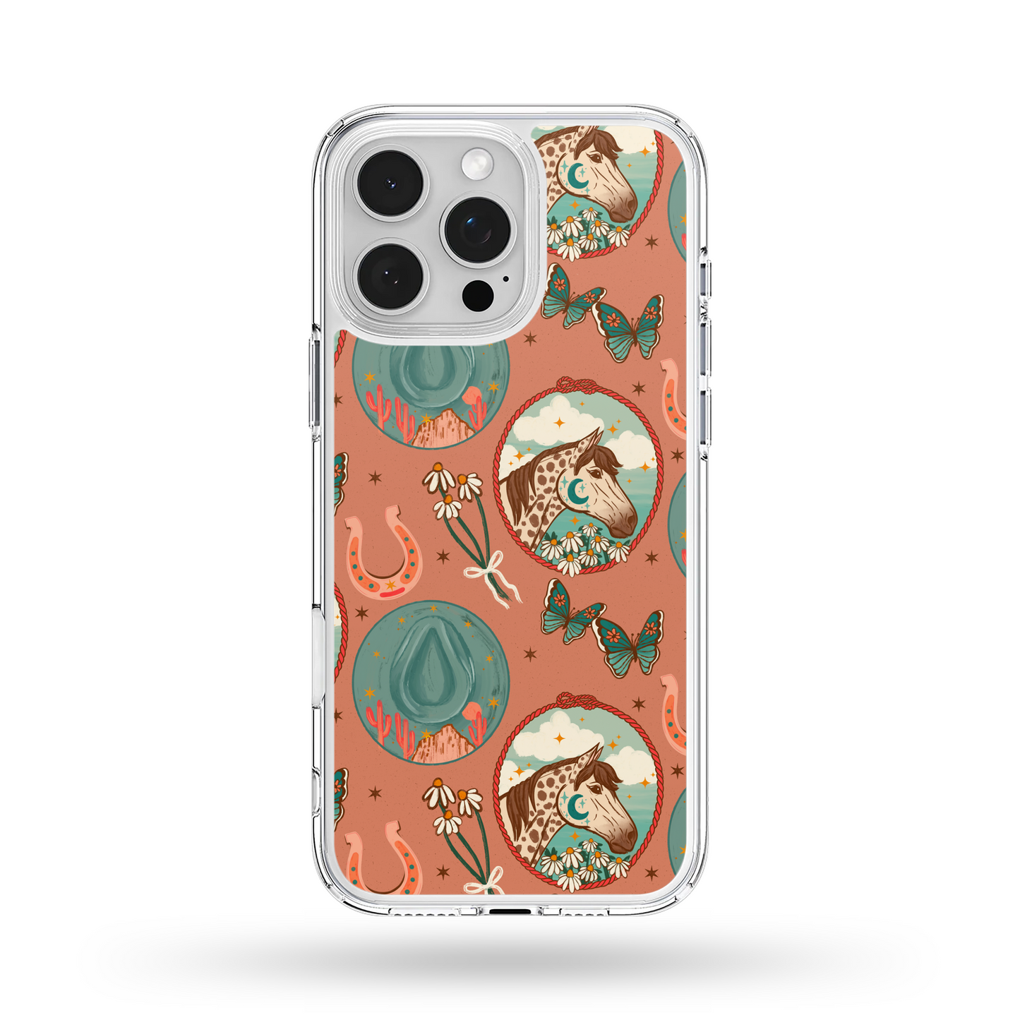Painted Bloom MagSafe Compatible Phone Case
