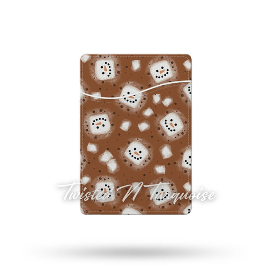 Hot Cocoa Phone Wallet / Card Holder