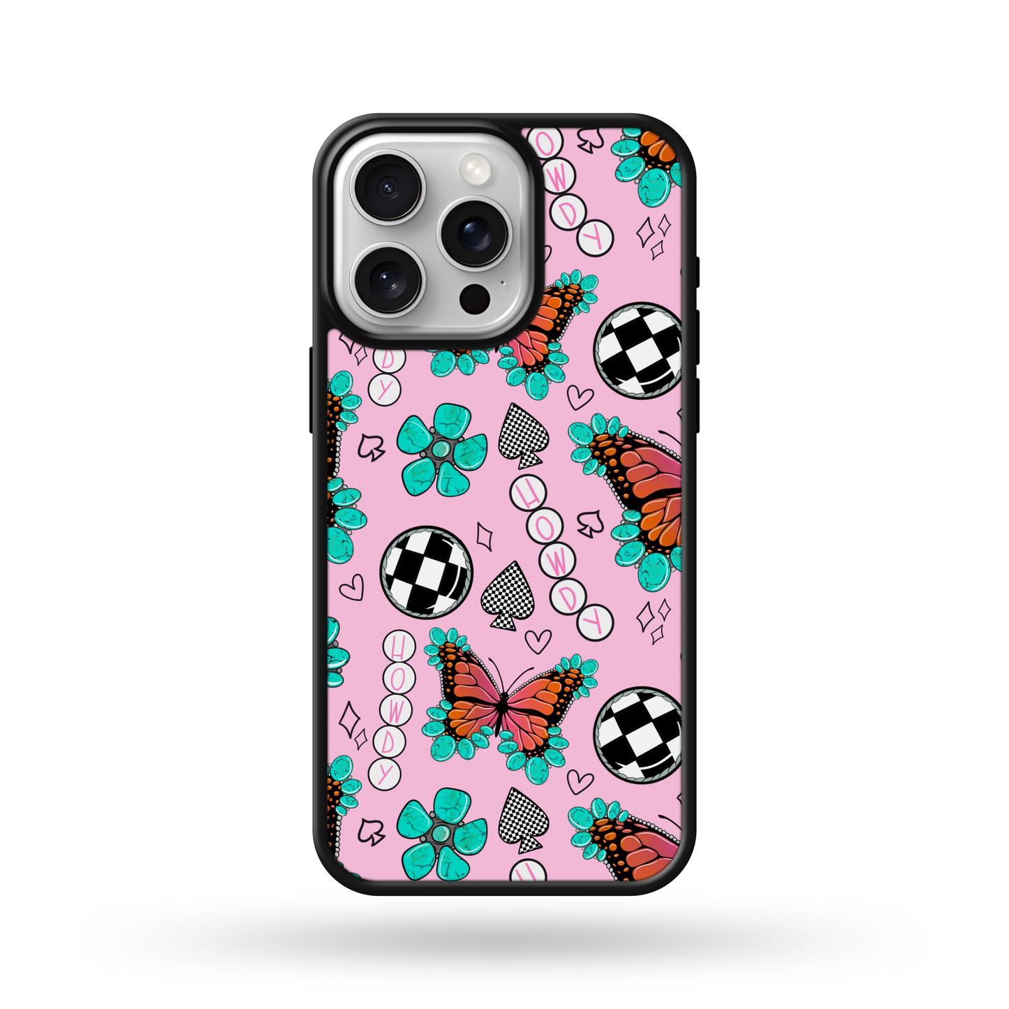 Howdy Butterfly MagSafe Compatible Phone Case