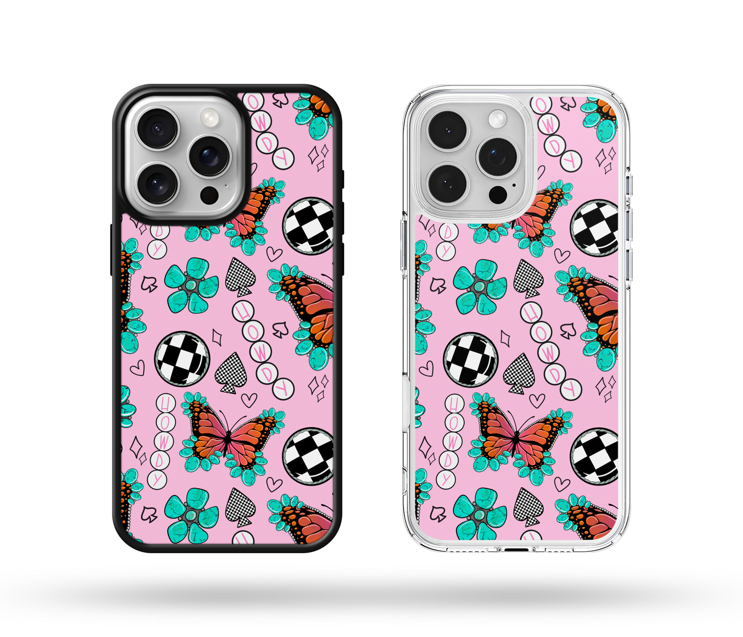Howdy Butterfly MagSafe Compatible Phone Case
