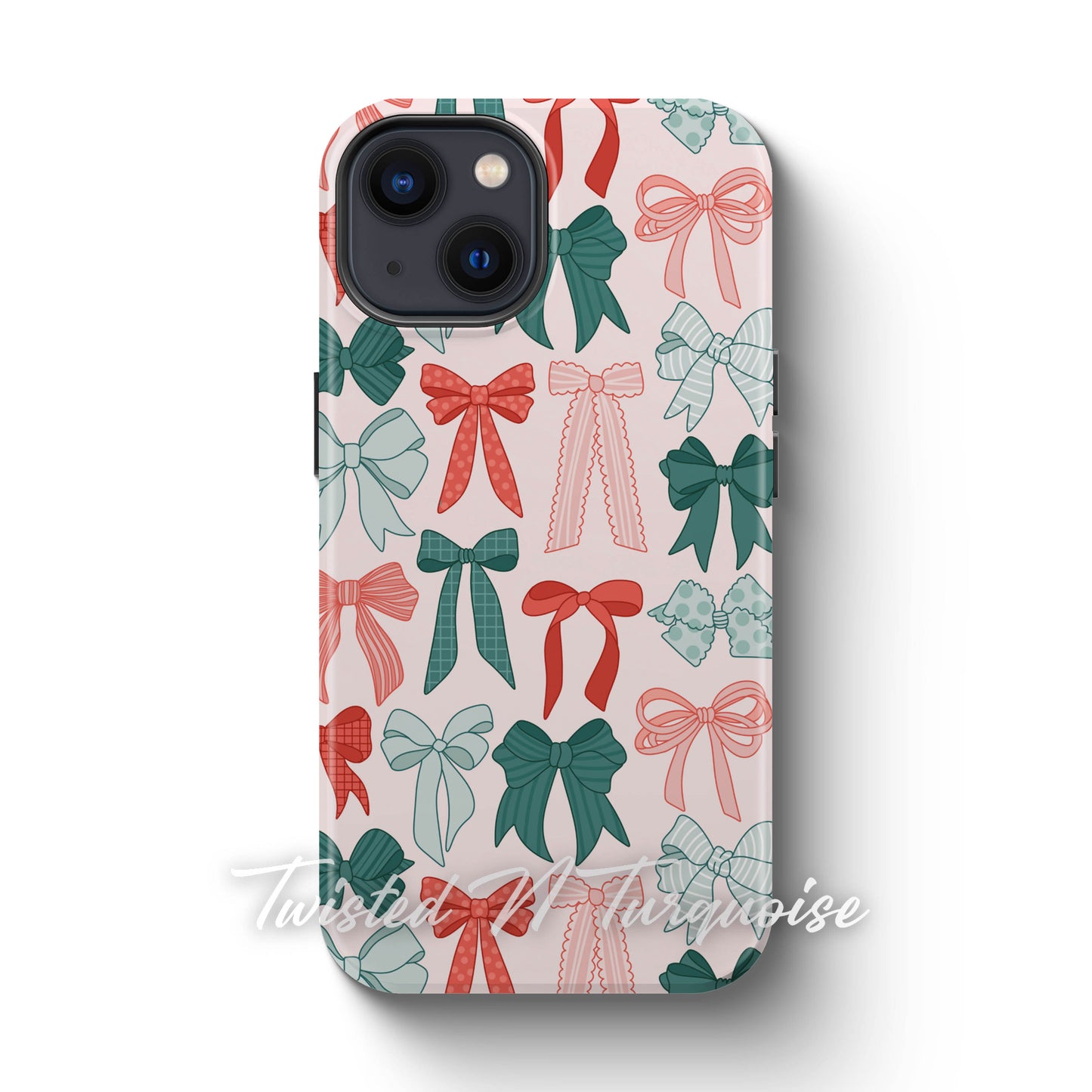 Christmas Bows Magnetic Phone Case