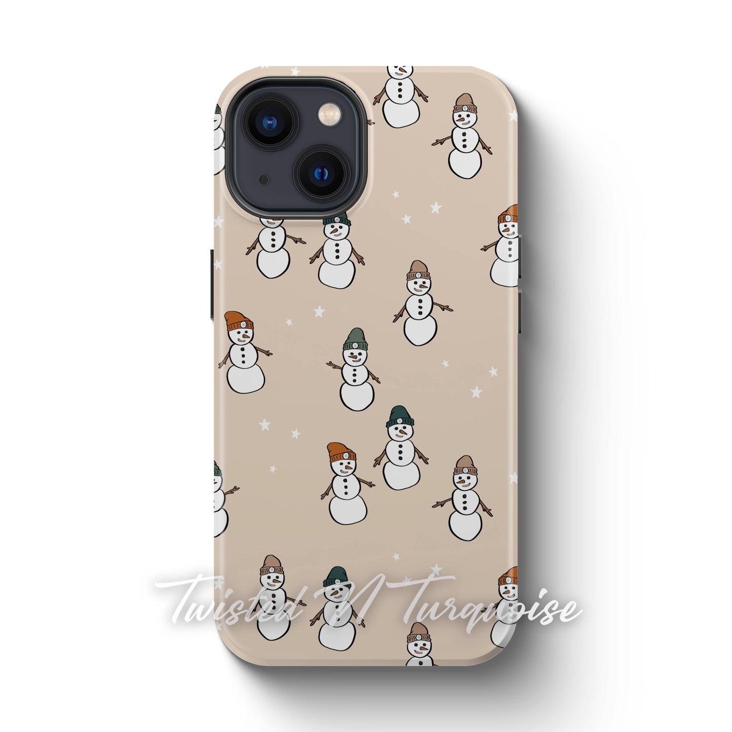 Cozy Snowman Tough Magnetic Phone Case