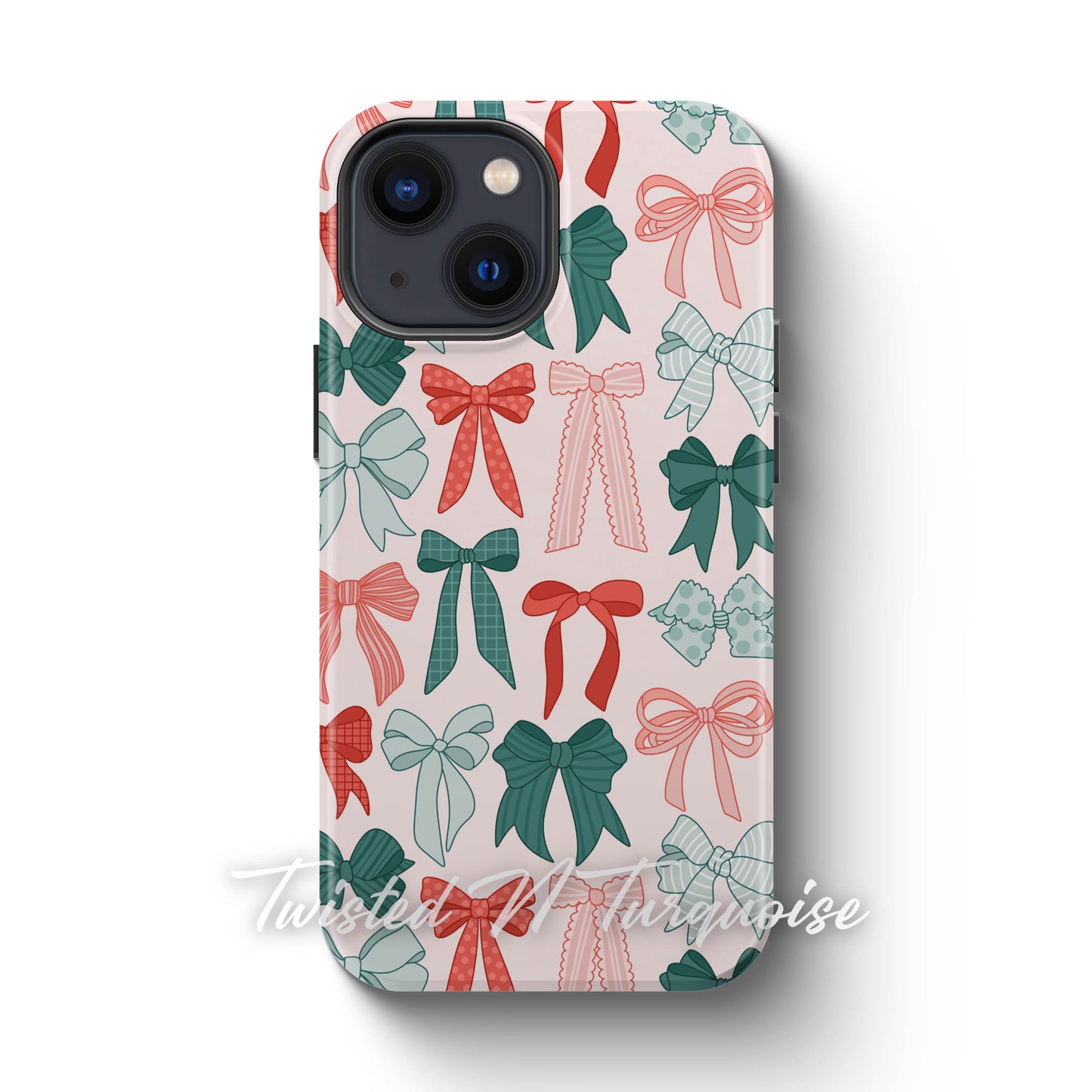 Christmas Bows Magnetic Phone Case