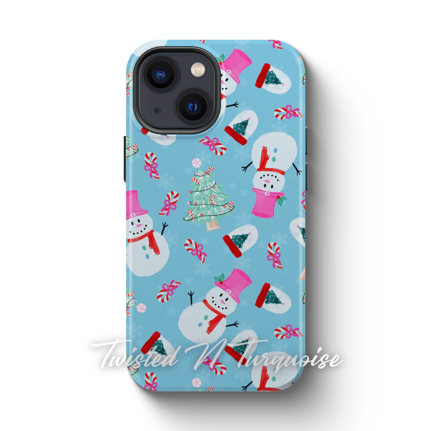 Nostalgic Snowman Magnetic Tough Phone Case