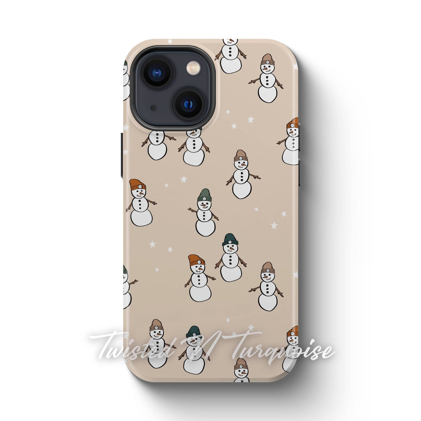 Cozy Snowman Tough Magnetic Phone Case