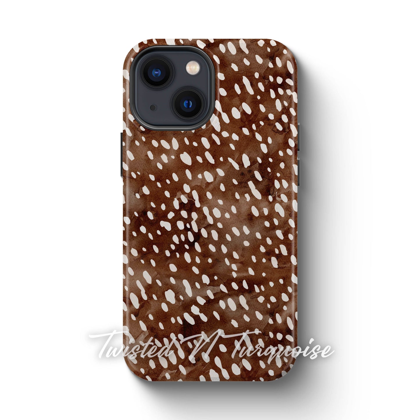 Deer Print Tough Magnetic Mobile Phone Case