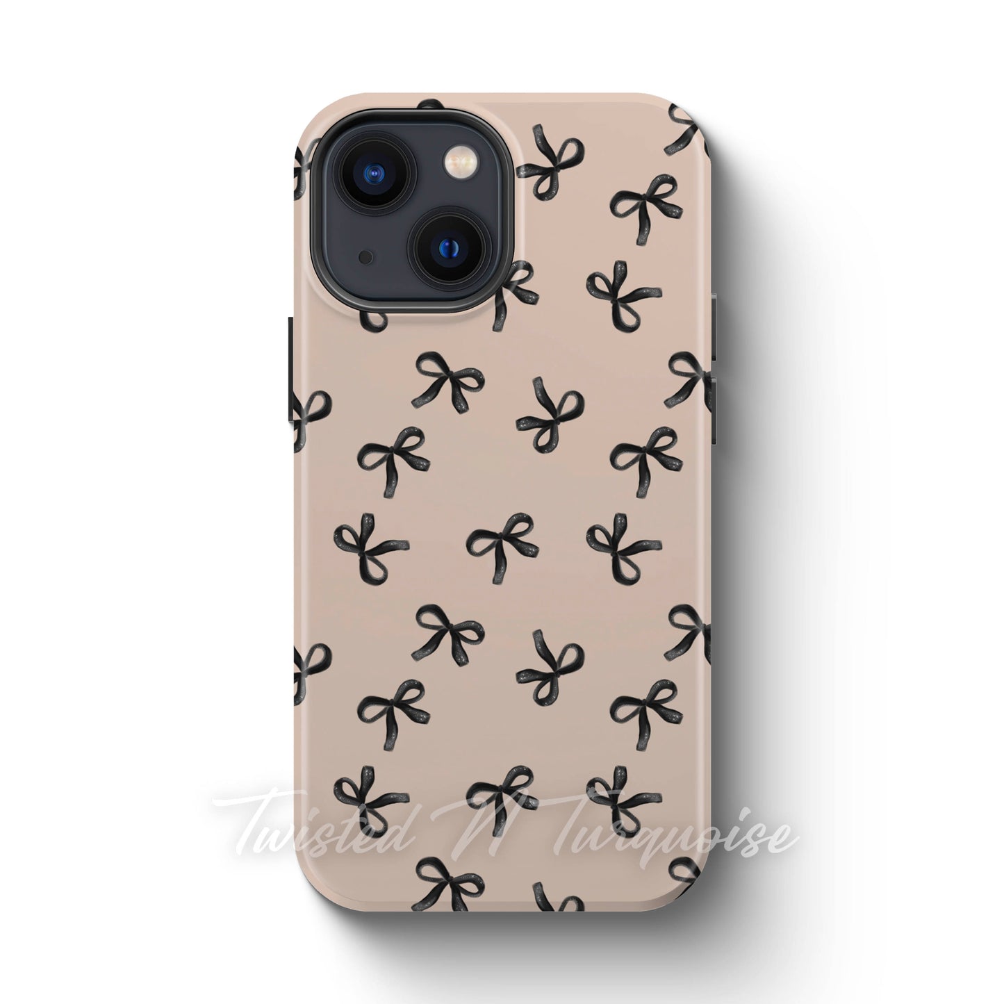 Black Bows New Years Tough Magnetic Phone Case