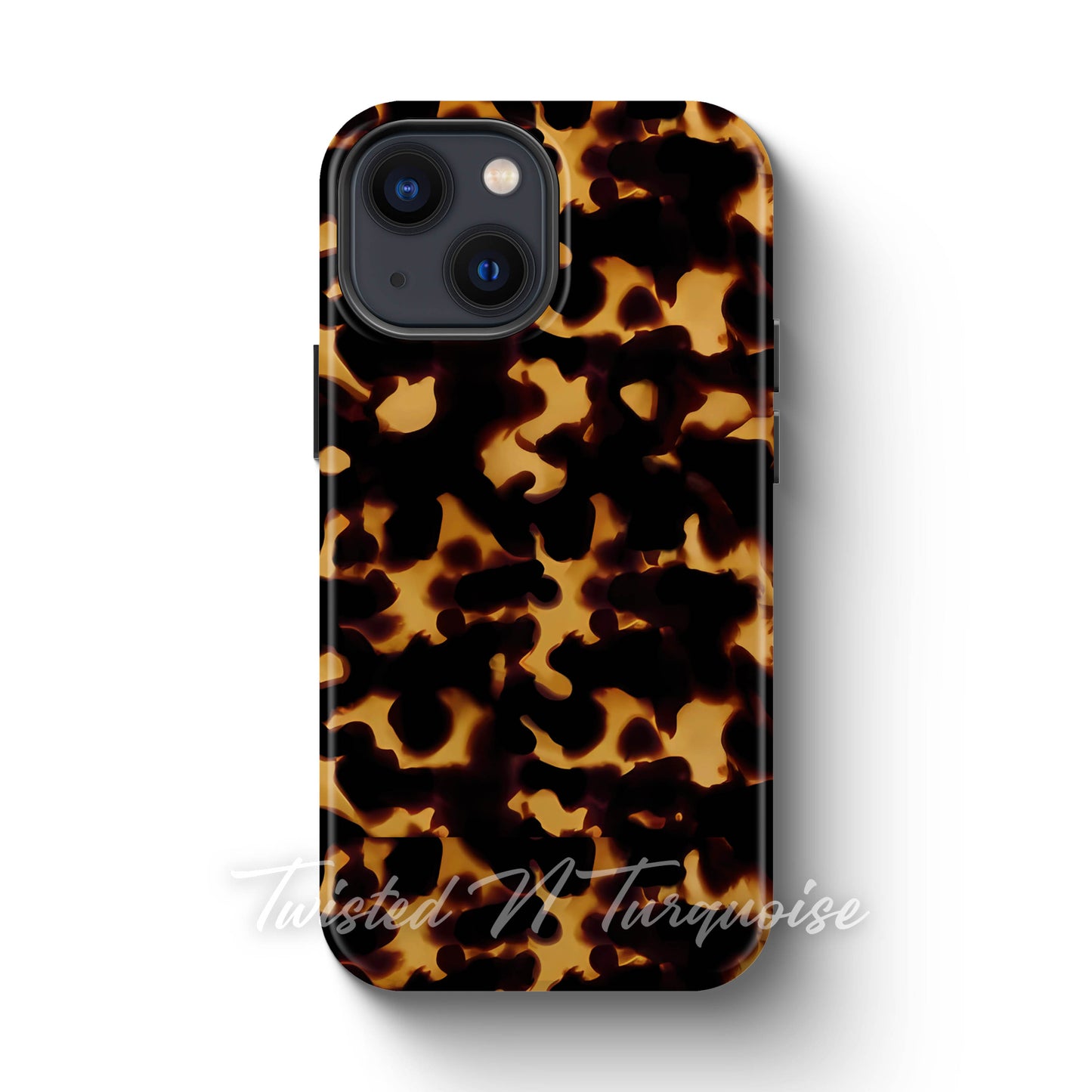 Trendy Tortoise Shell Tough Phone Case