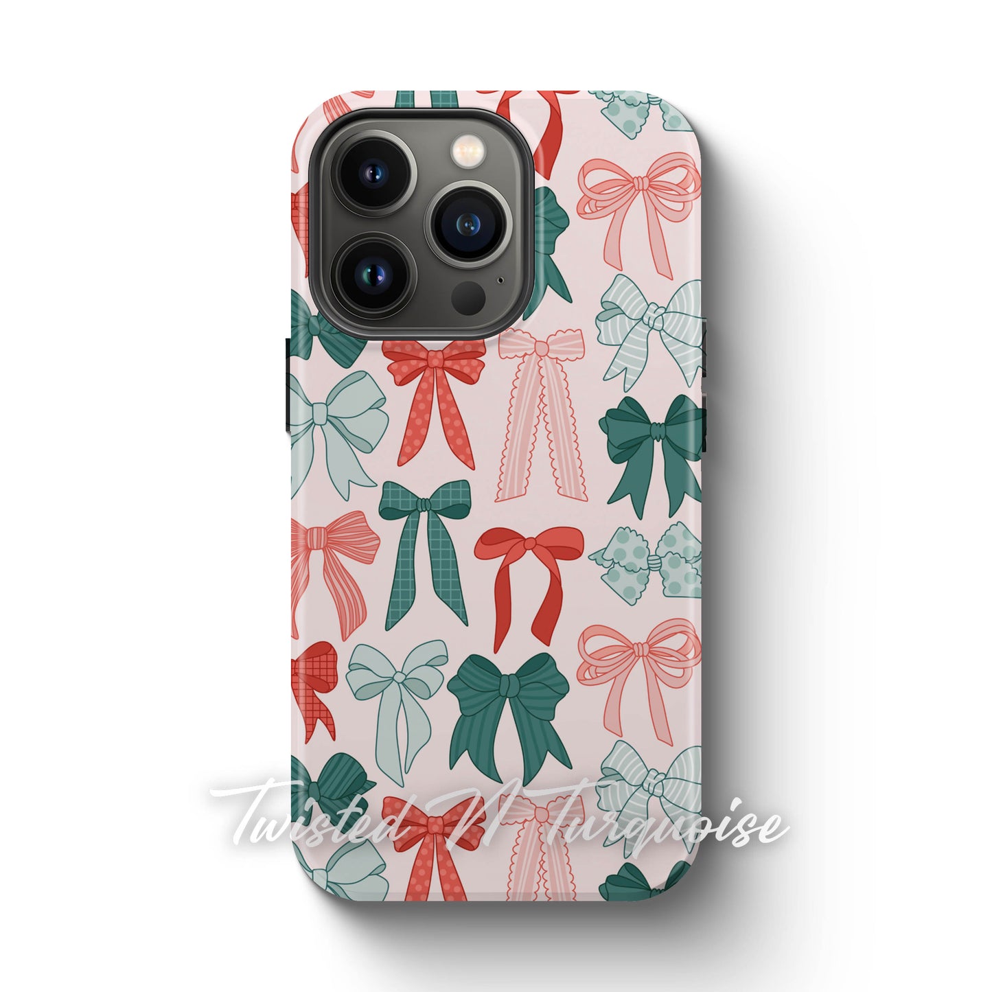 Christmas Bows Magnetic Phone Case