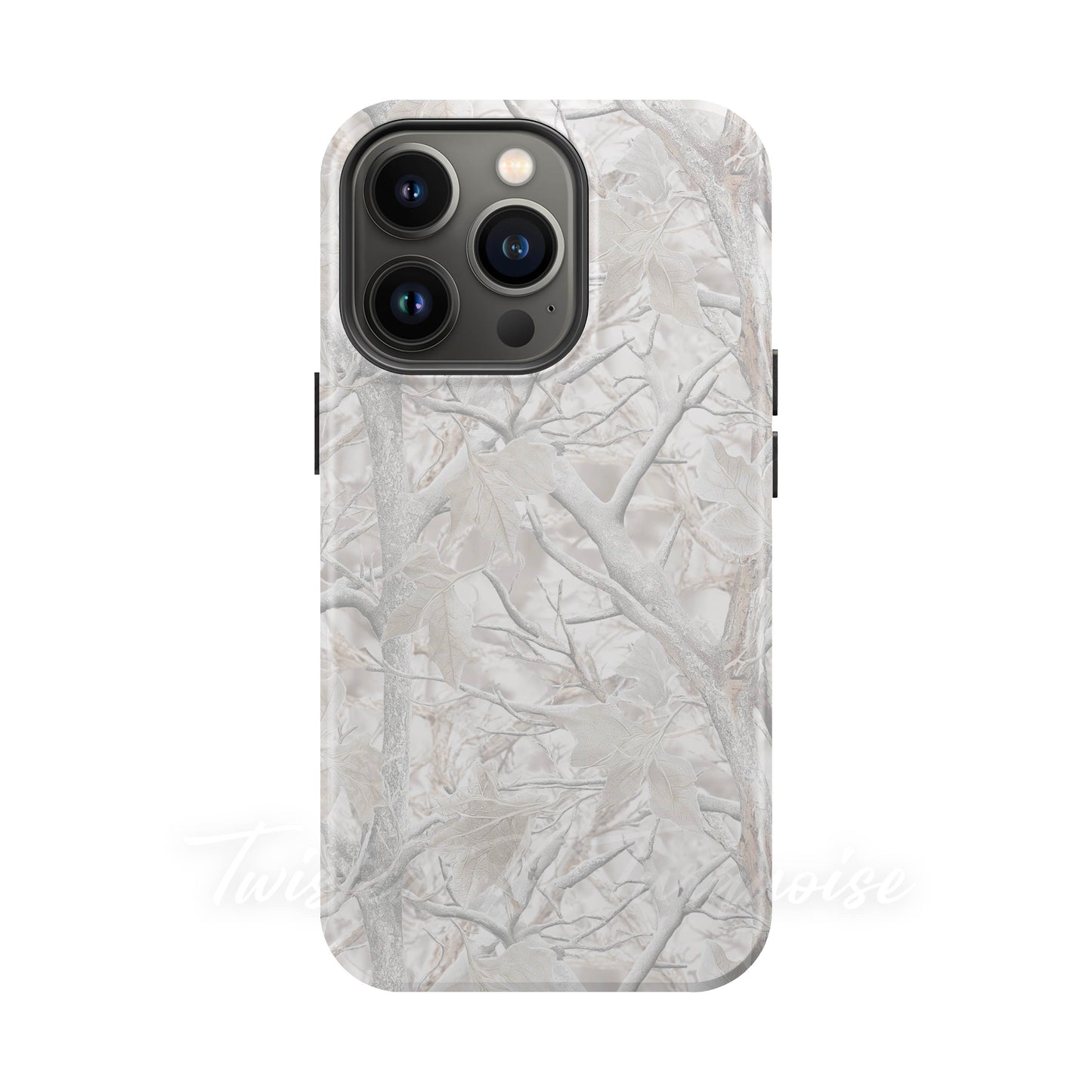 White Tree Camo Trendy Country Tough Magnetic Phone Case