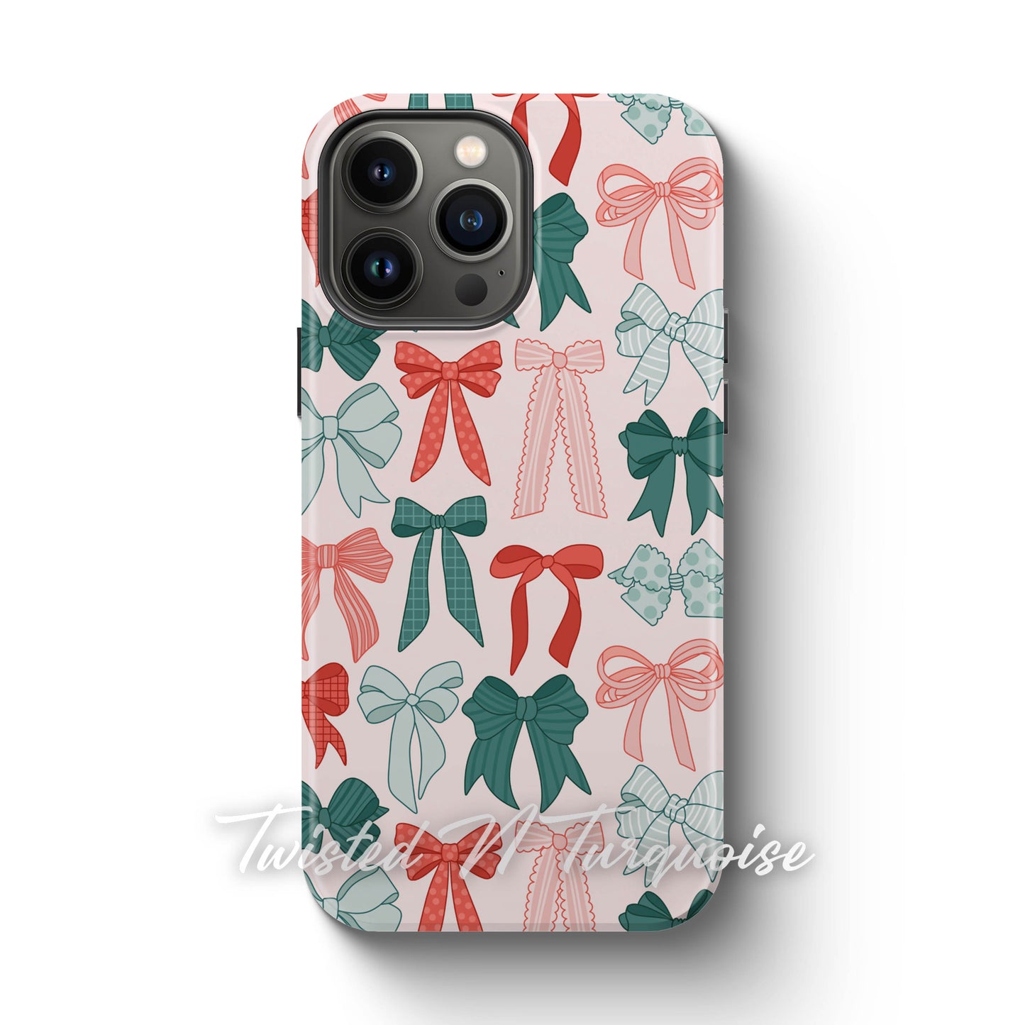 Christmas Bows Magnetic Phone Case