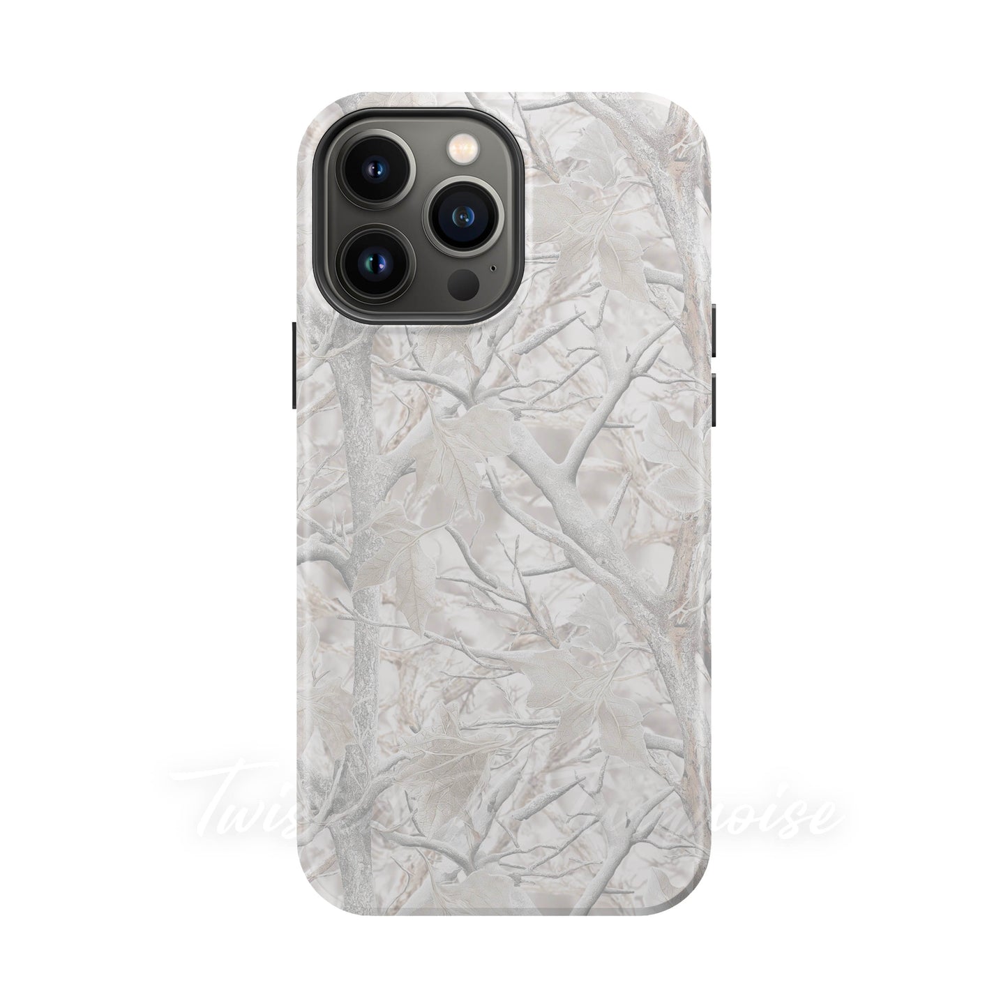 White Tree Camo Trendy Country Tough Magnetic Phone Case