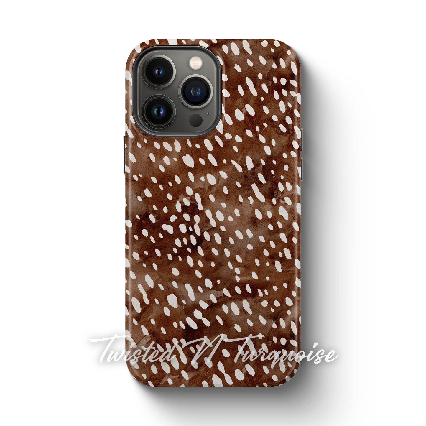 Deer Print Tough Magnetic Mobile Phone Case