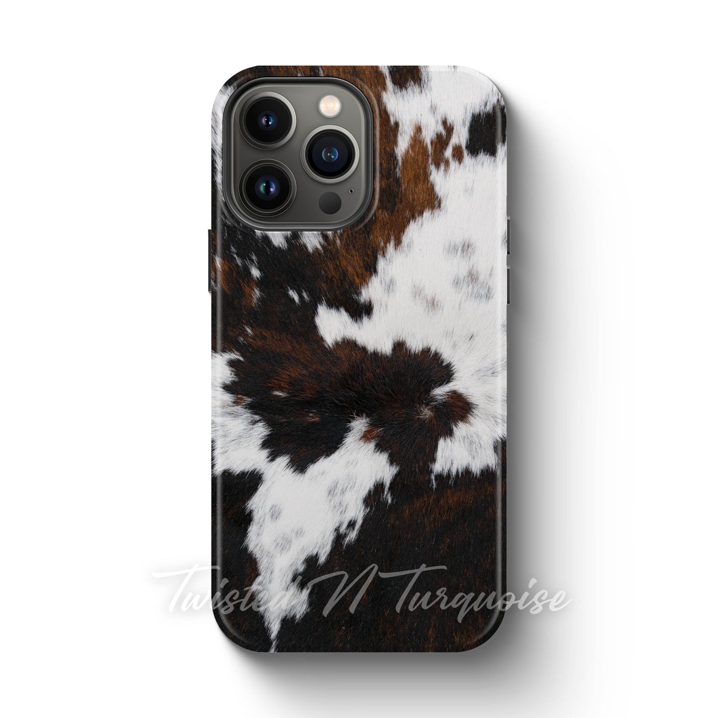 Faux Cowhide (NOT REAL) Tough Western Phone Case