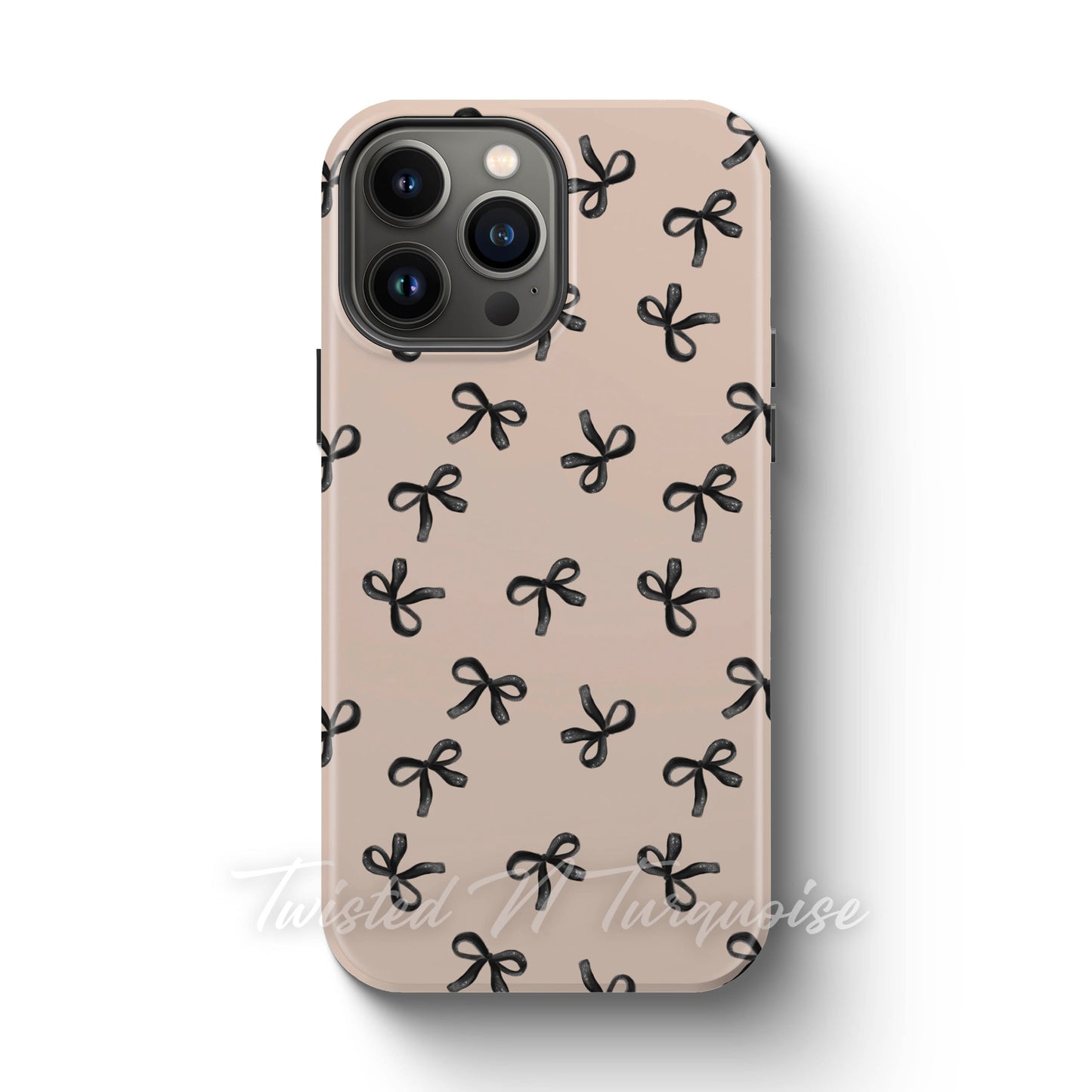Black Bows New Years Tough Magnetic Phone Case
