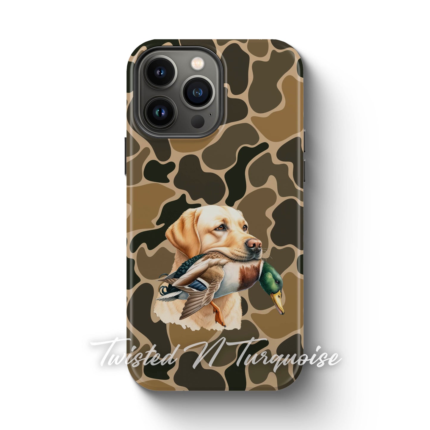 Yellow Lab Duck Camo Tough Phone Case
