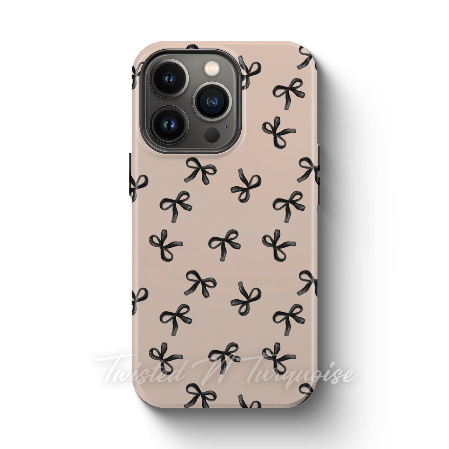 Black Bows New Years Tough Magnetic Phone Case