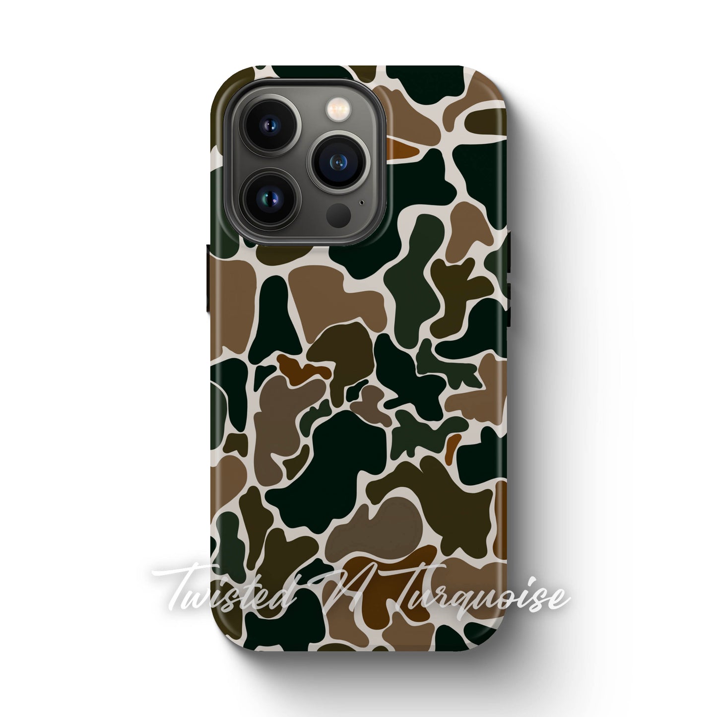 Trendy Camo Tough Magnetic Mobile Phone Case