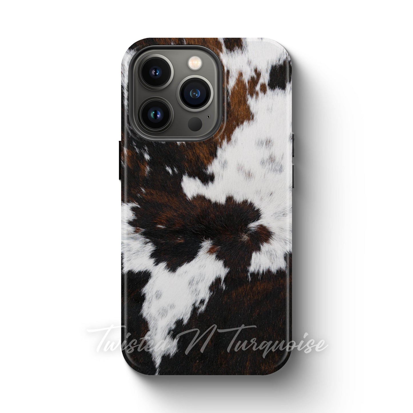 Faux Cowhide (NOT REAL) Tough Western Phone Case