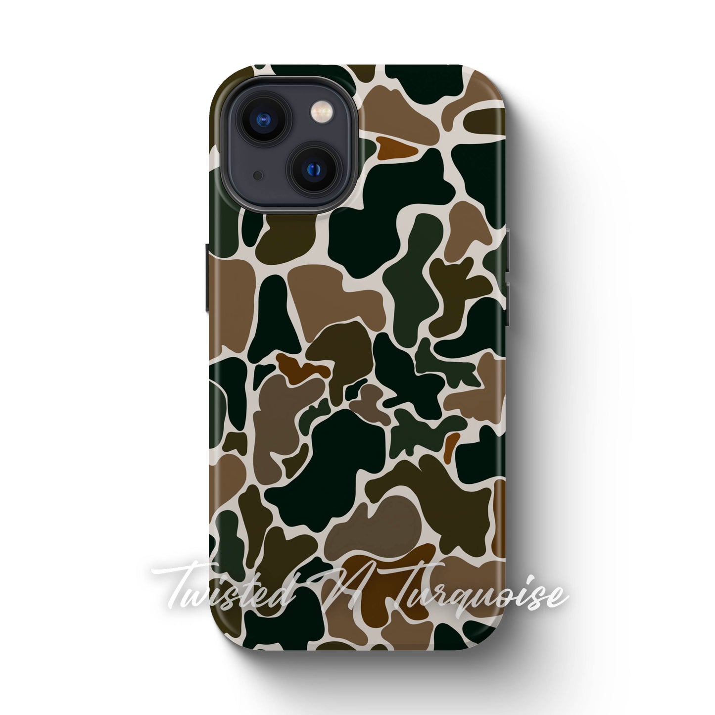Trendy Camo Tough Magnetic Mobile Phone Case