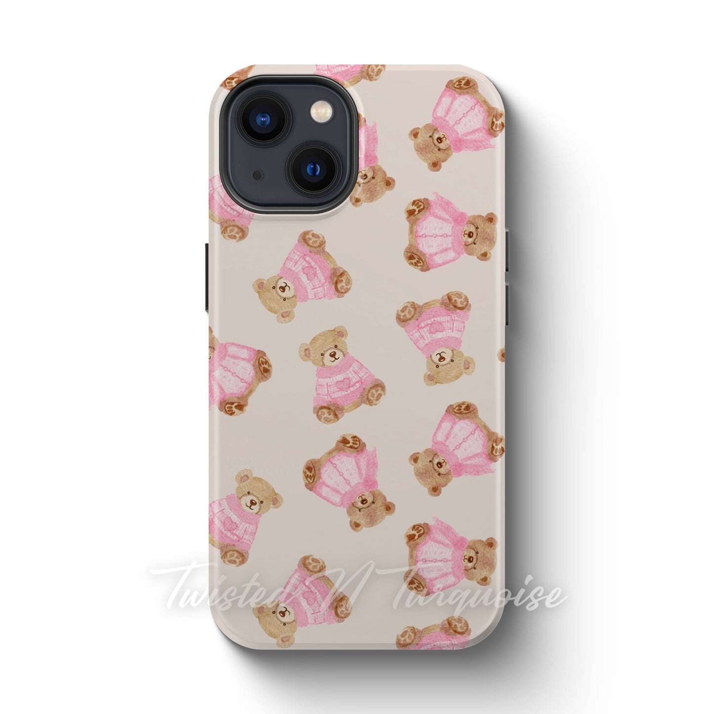 Pink Teddy’s Tough Magnetic Teddy Bear Phone Case