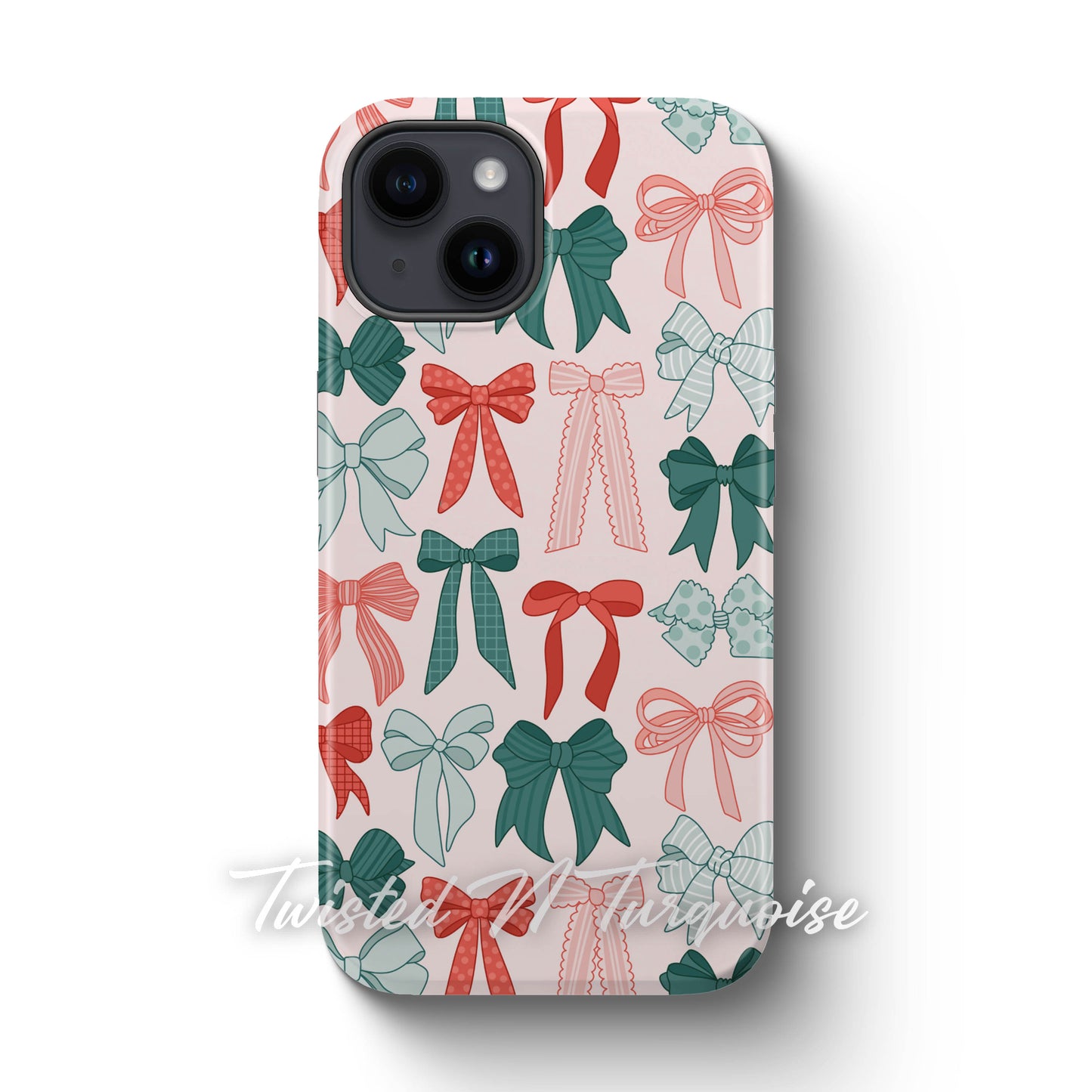 Christmas Bows Magnetic Phone Case