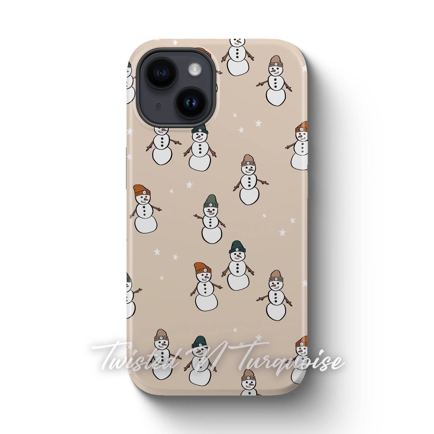 Cozy Snowman Tough Magnetic Phone Case