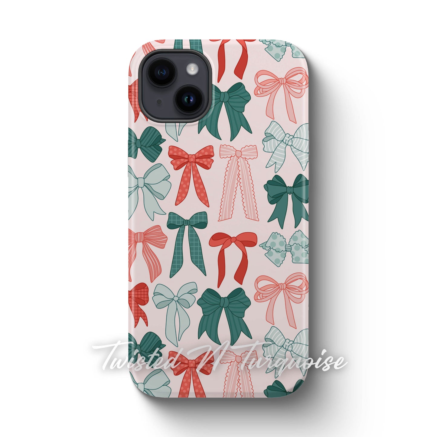 Christmas Bows Magnetic Phone Case