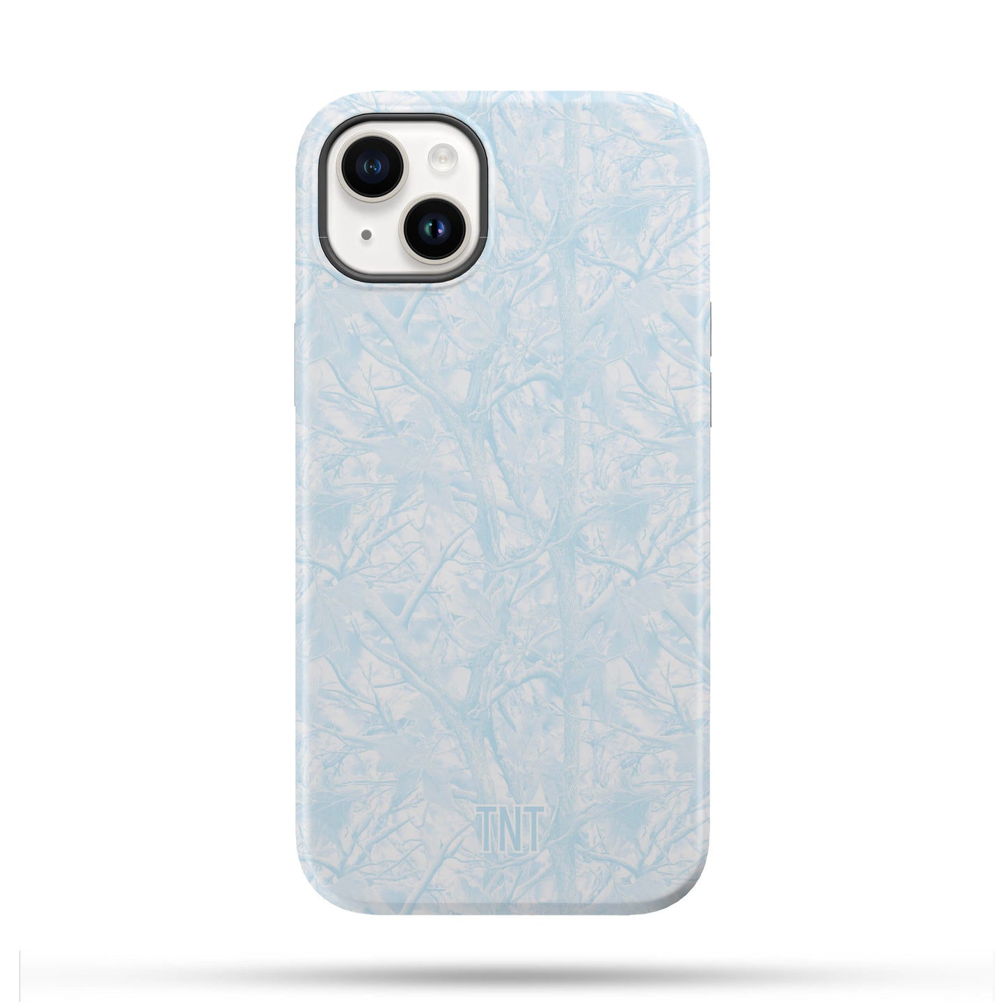 Frosted Blue Tree Camo Tough Magnetic Phone Case