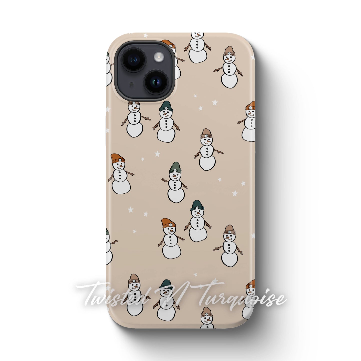 Cozy Snowman Tough Magnetic Phone Case
