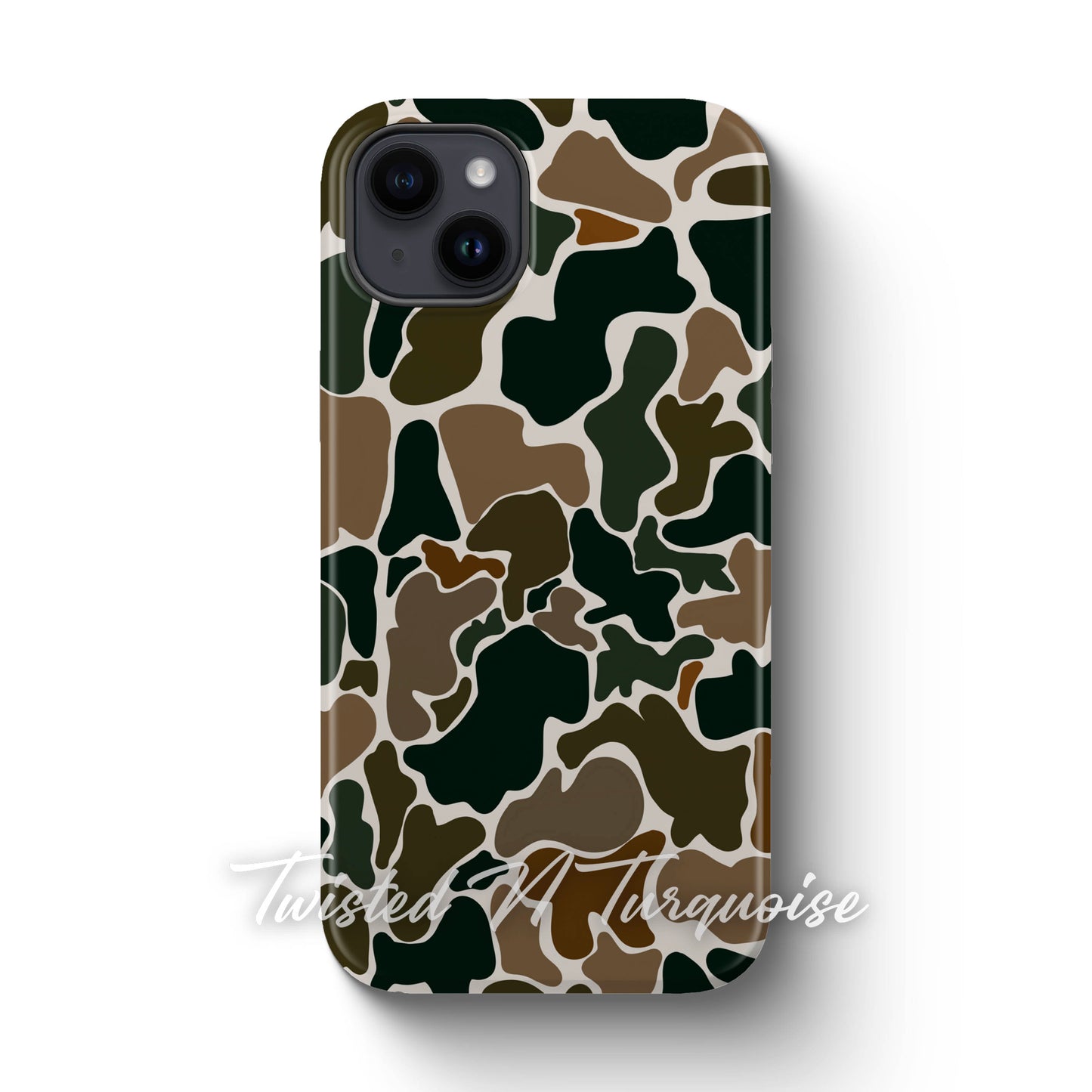 Trendy Camo Tough Magnetic Mobile Phone Case