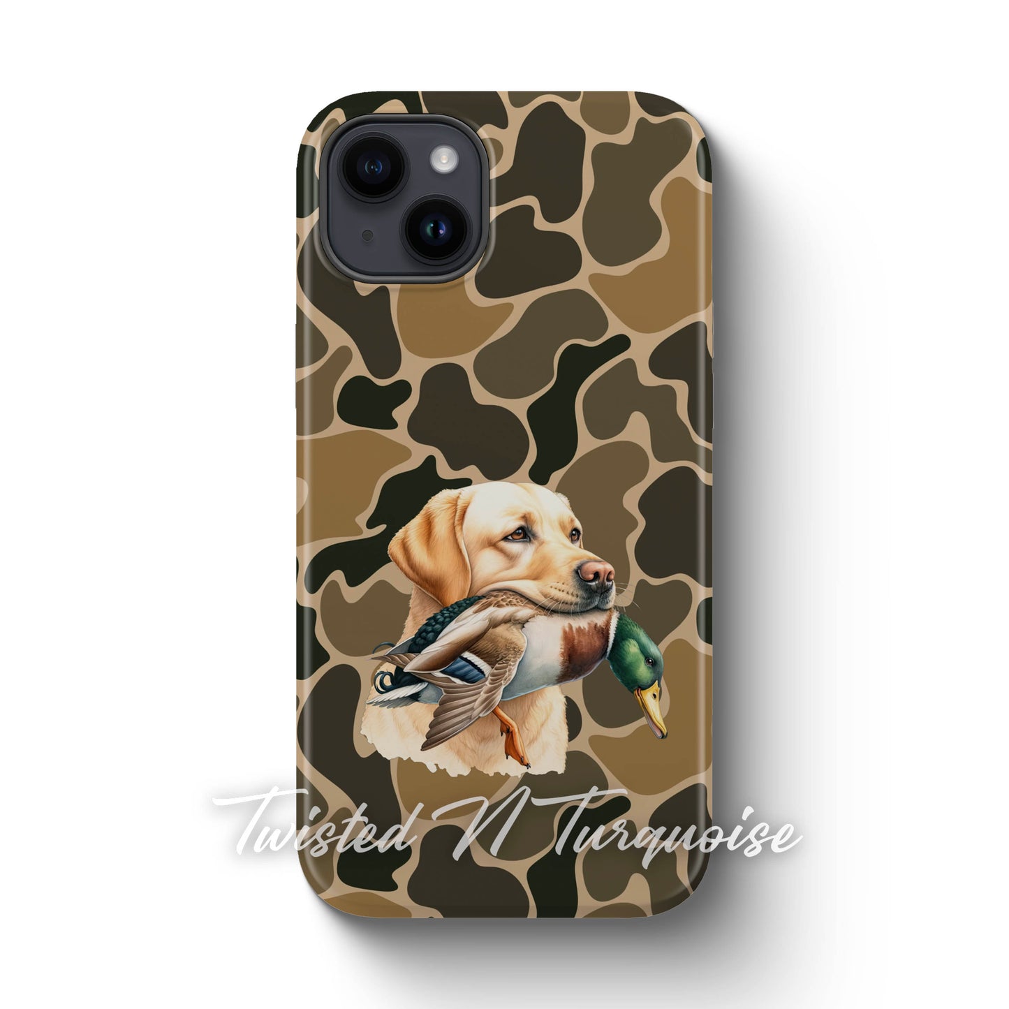Yellow Lab Duck Camo Tough Phone Case