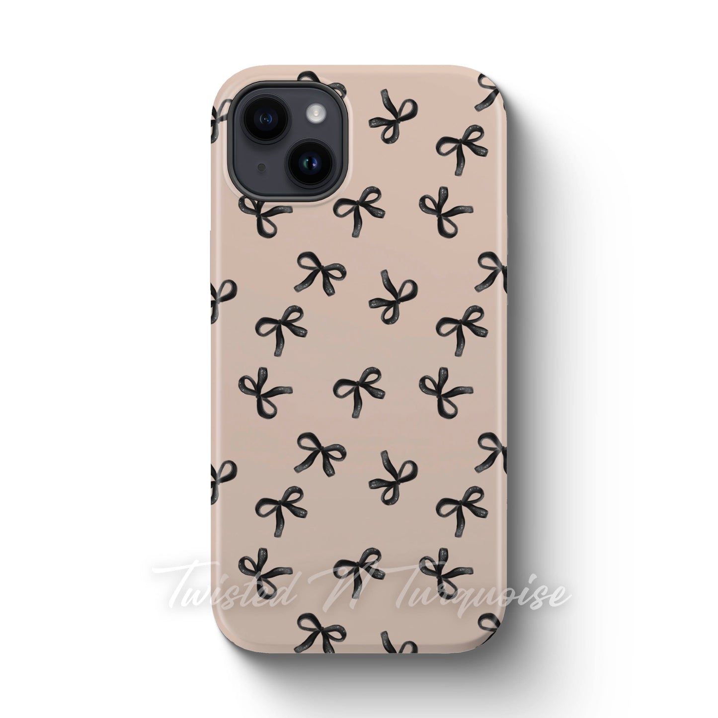 Black Bows New Years Tough Magnetic Phone Case