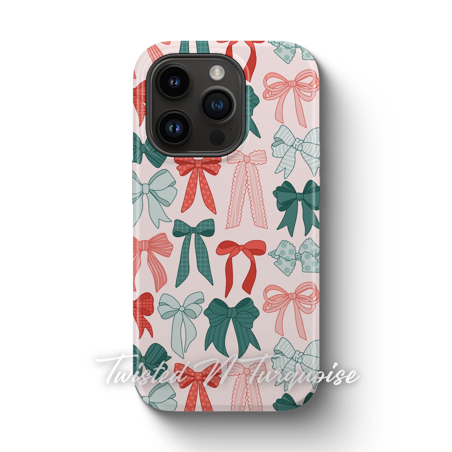 Christmas Bows Magnetic Phone Case