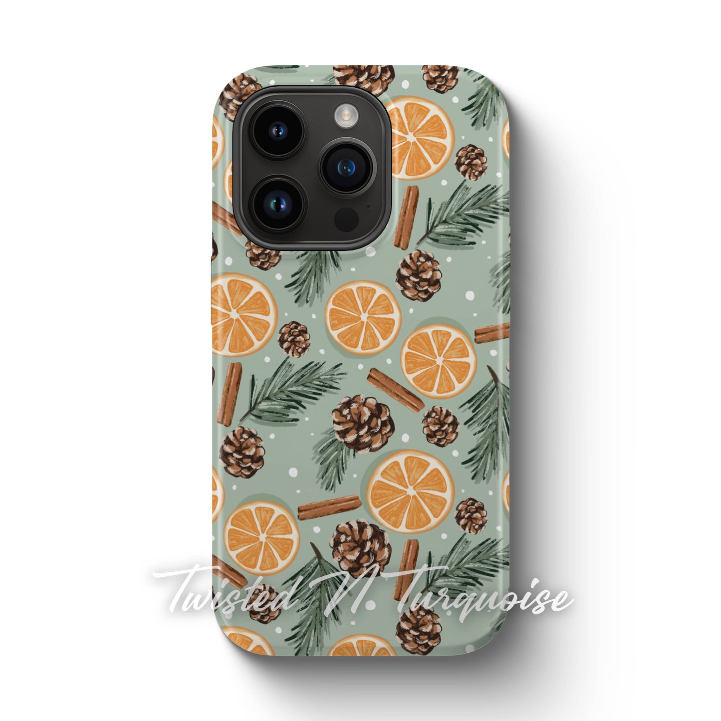Orange Cinnamon Tough Phone Case