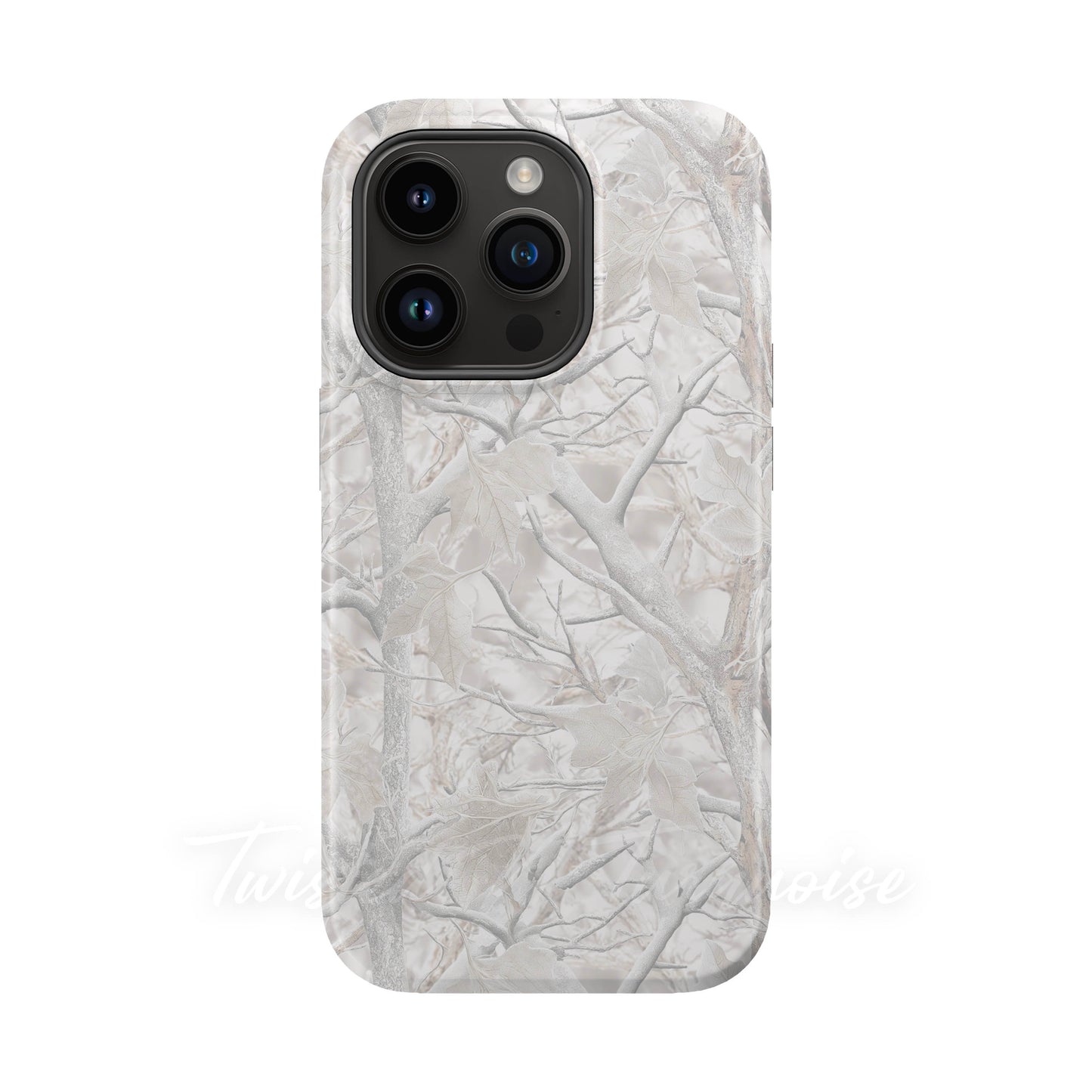White Tree Camo Trendy Country Tough Magnetic Phone Case