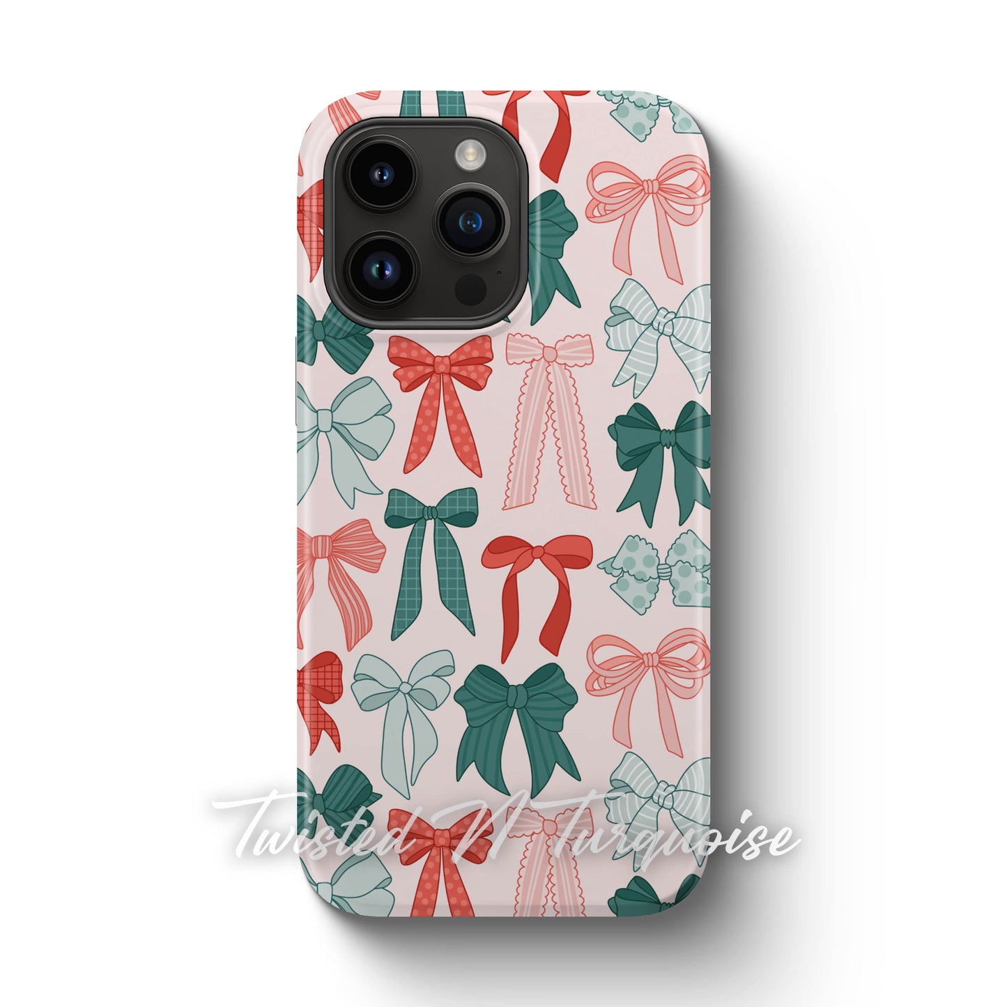 Christmas Bows Magnetic Phone Case