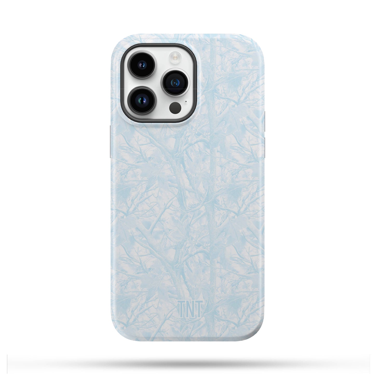 Frosted Blue Tree Camo Tough Magnetic Phone Case