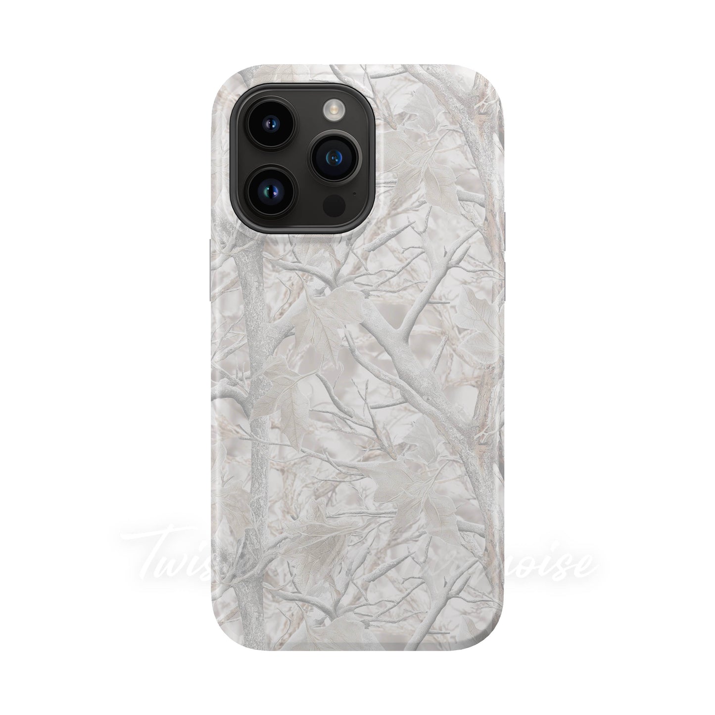 White Tree Camo Trendy Country Tough Magnetic Phone Case