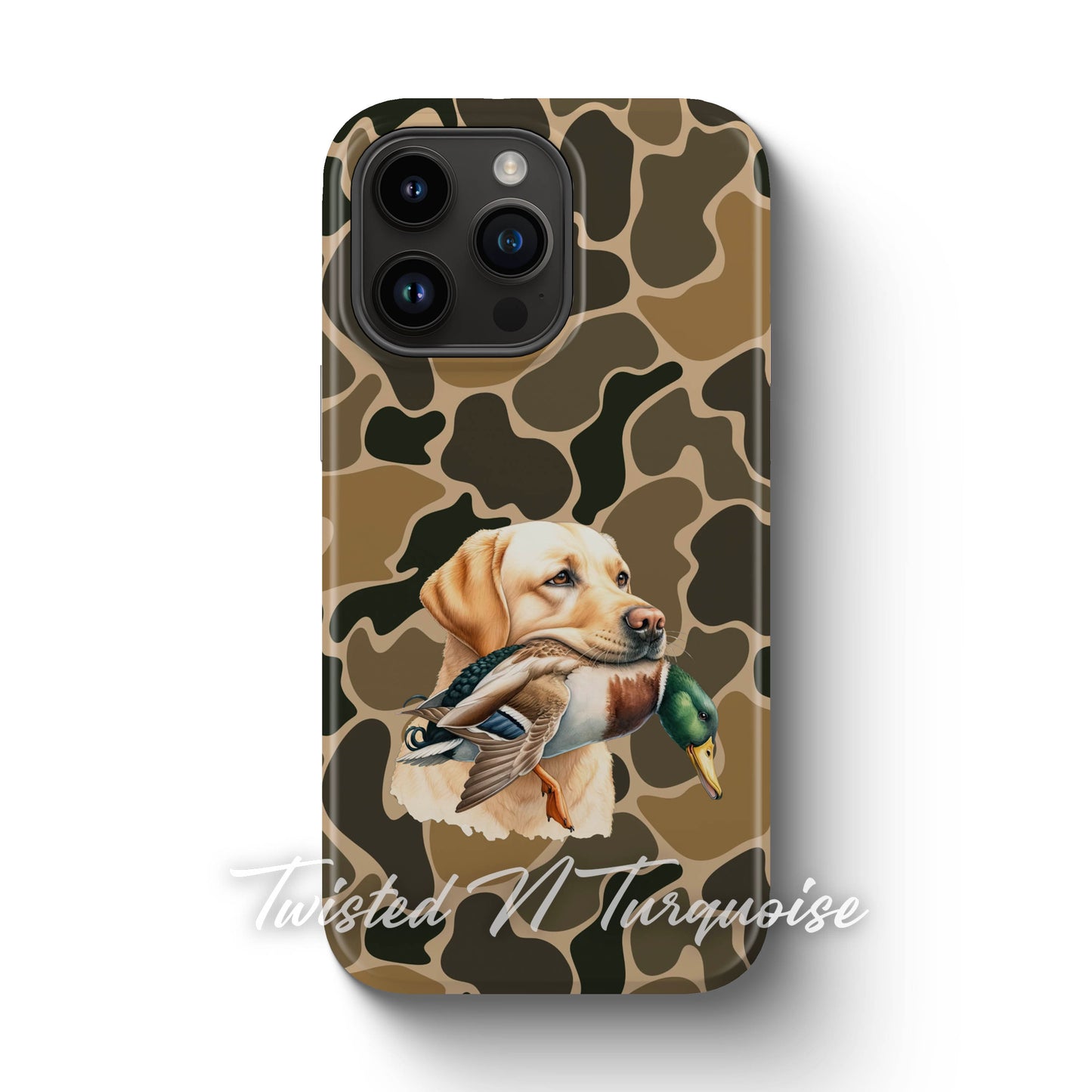 Yellow Lab Duck Camo Tough Phone Case