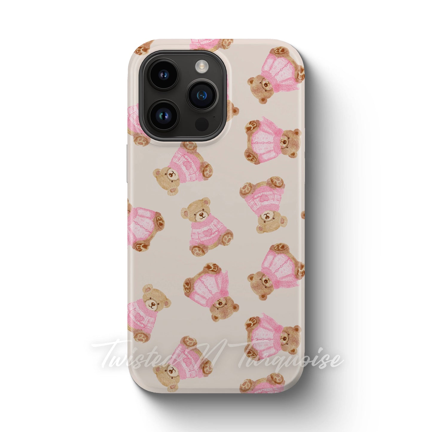 Pink Teddy’s Tough Magnetic Teddy Bear Phone Case