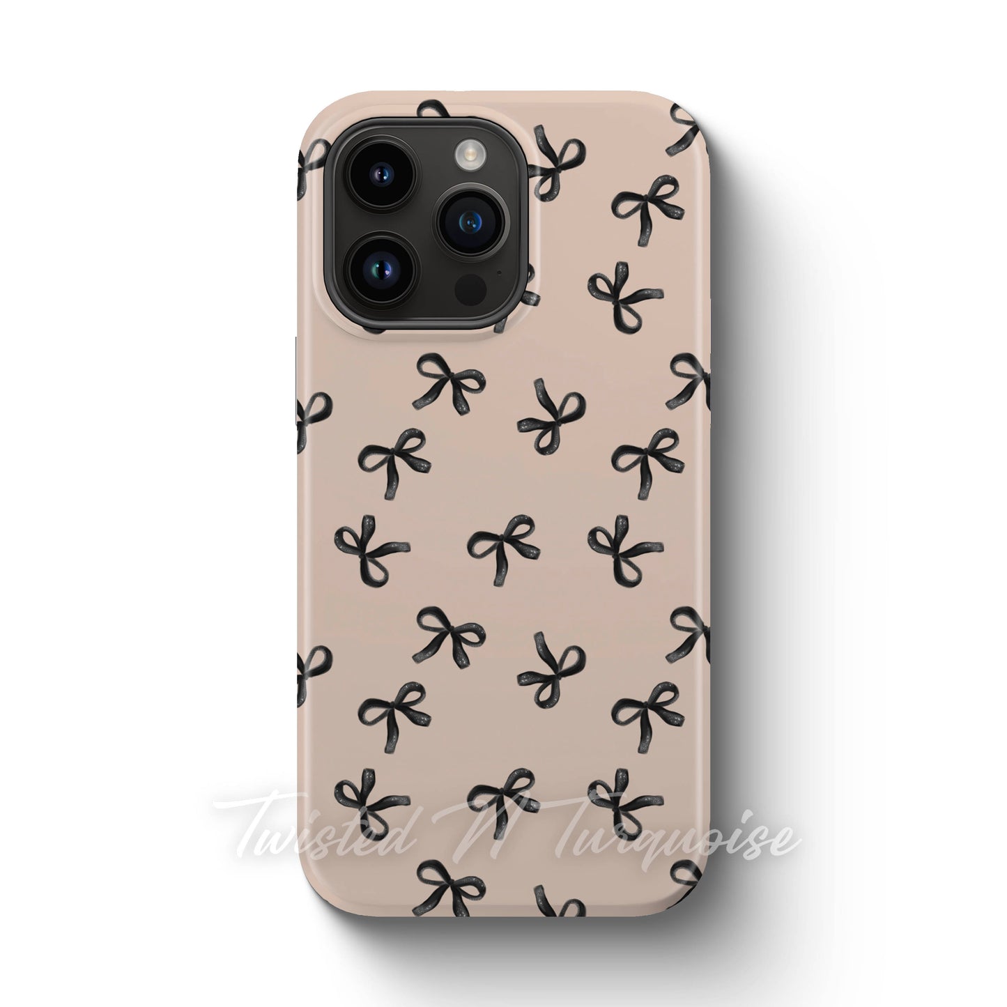 Black Bows New Years Tough Magnetic Phone Case