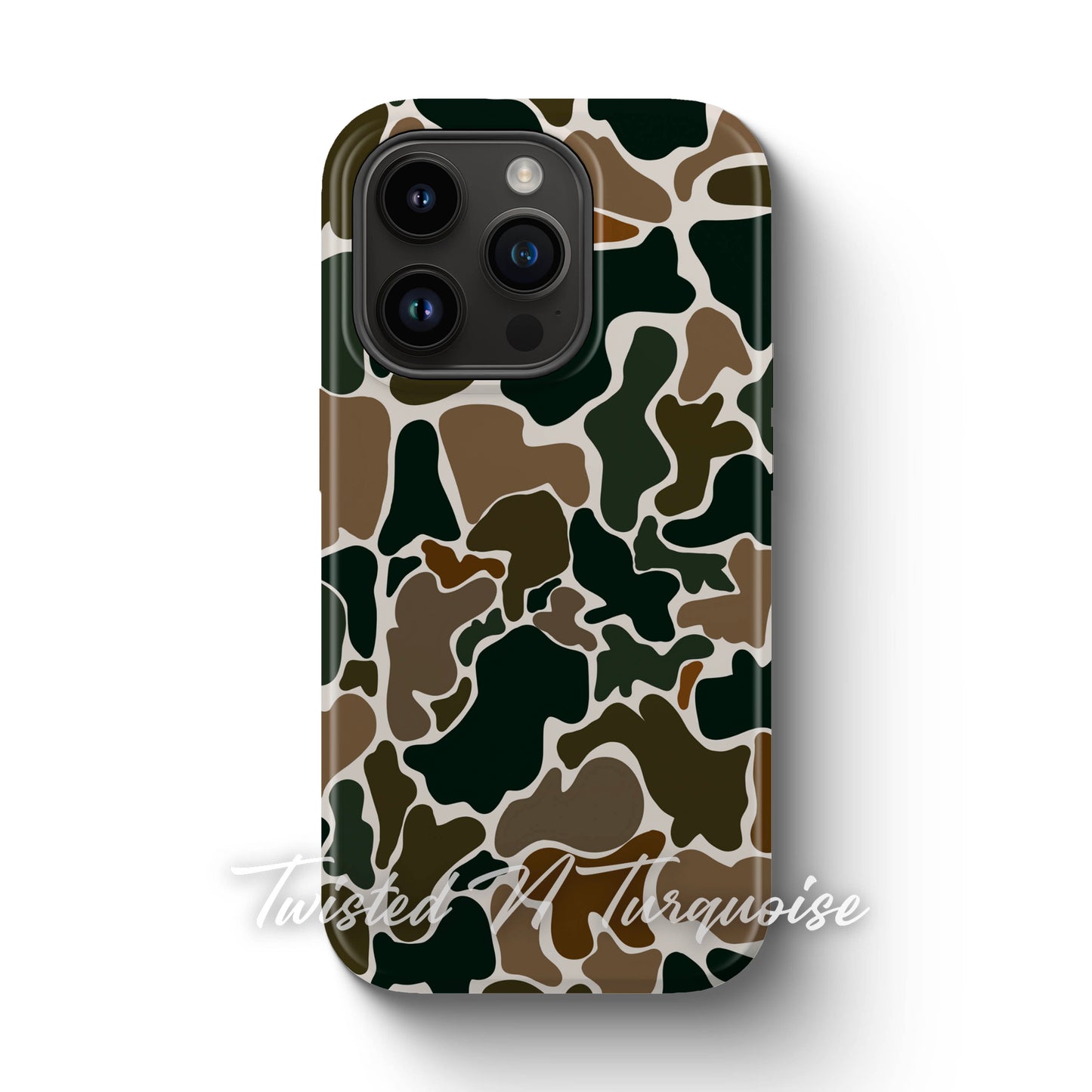 Trendy Camo Tough Magnetic Mobile Phone Case