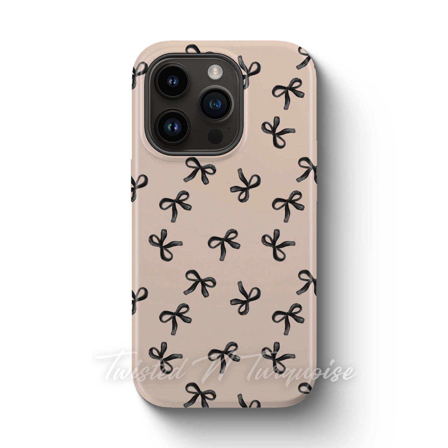 Black Bows New Years Tough Magnetic Phone Case