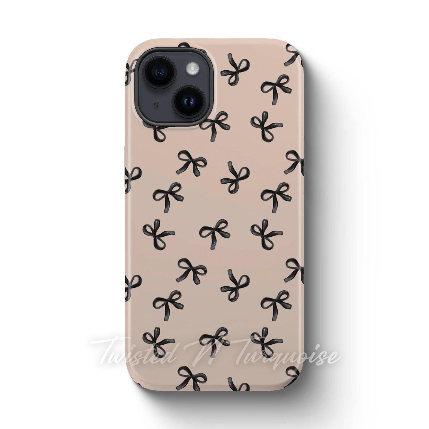 Black Bows New Years Tough Magnetic Phone Case