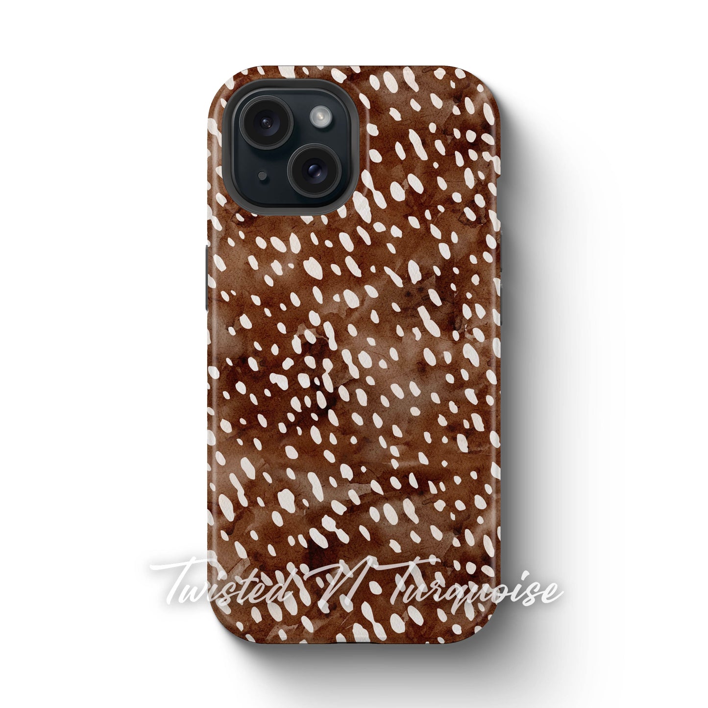 Deer Print Tough Magnetic Mobile Phone Case
