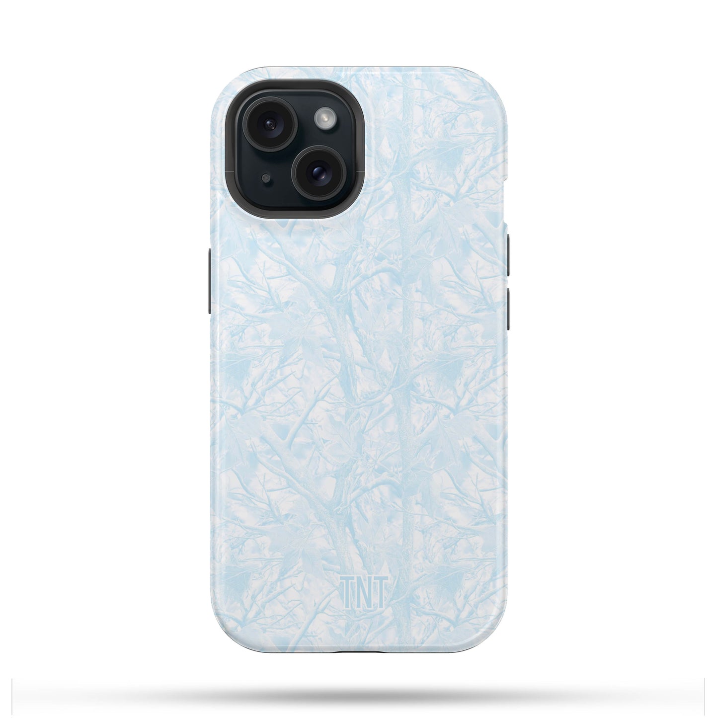 Frosted Blue Tree Camo Tough Magnetic Phone Case