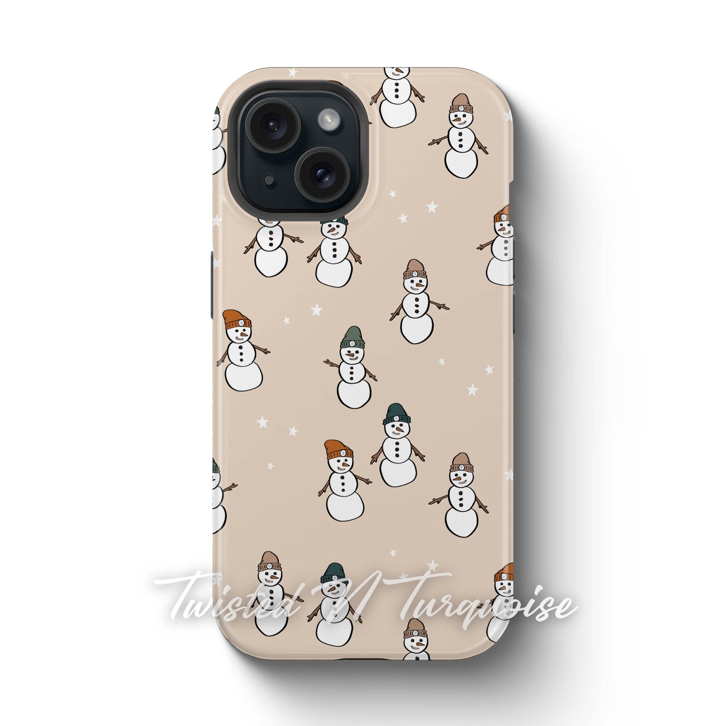 Cozy Snowman Tough Magnetic Phone Case