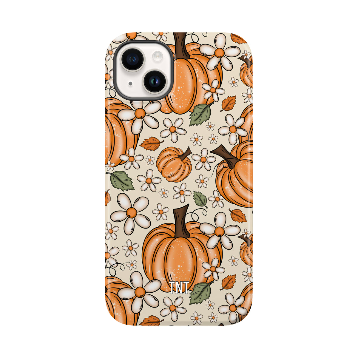 Pumpkin Daisies Fall Tough MagSafe Phone Case