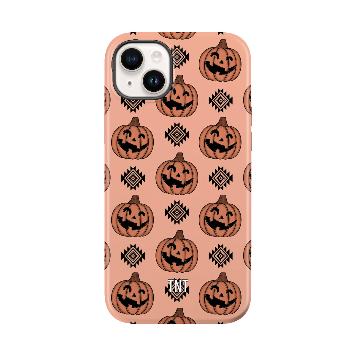 Aztec Pumpkins Halloween Spooky Western Tough MagSafe Phone Case